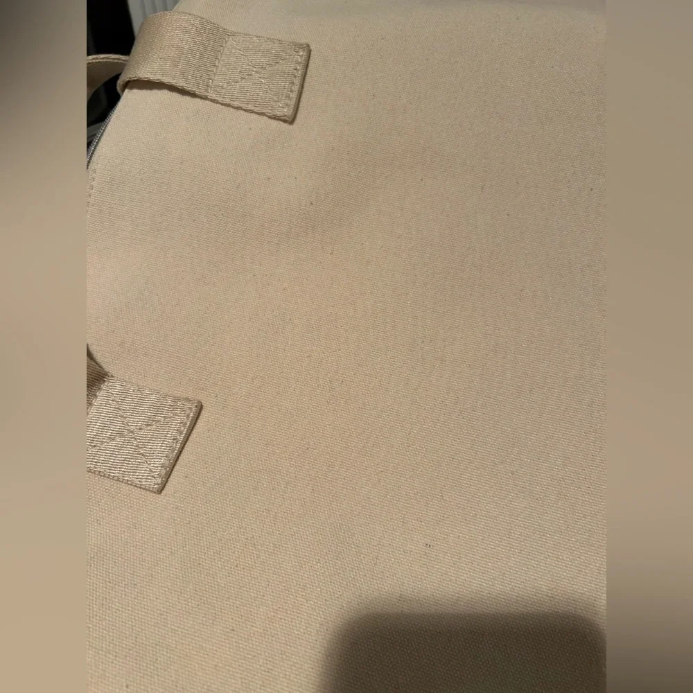 Polo by Ralph Lauren Cream Canvas Duffel Tote Bag - EUC one owner. - Picture 4 of 16
